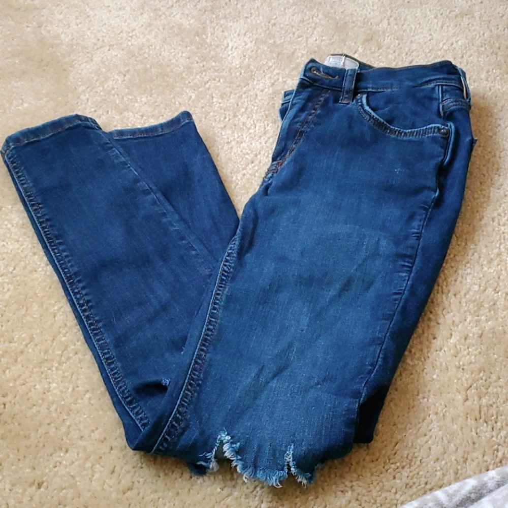 EUC Free People busted knee skinny jeans - Picture 10 of 10